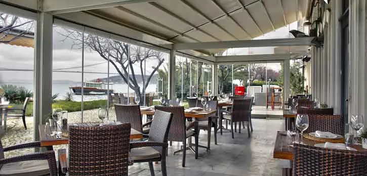 Bahadır Otomatik Kapı'nın açık alan pergola uygulaması